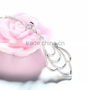 925 Sterling Silver Diamond Bridal Dubai Custom Jewelry Set E0019 thumbnail-2