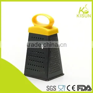 Black Coating Iron Material With Yellow Handle Vegetable Tools Grater thumbnail-1