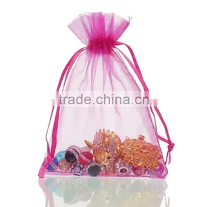 In Stock Mixed Color Wedding Favour Gift Organza Bags Pouch Wholesale thumbnail-6