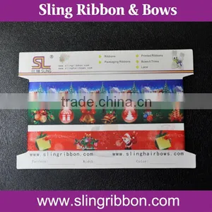 Custom Christmas Ribbon on Card For Retail thumbnail-2