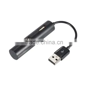 New 2015 Factory Supply Slim Shape Low Cost USB2.0 Hub High Speed 4 Ports USB Hub for PC and Laptop thumbnail-1