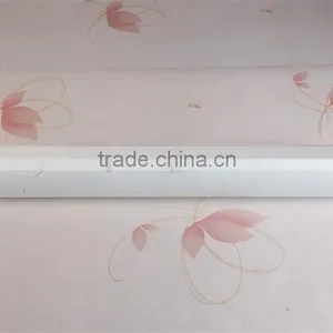 New Design Non-woven Modern Wallpaper Pink Color thumbnail-3