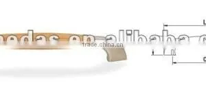 Wood Furniture Handle Kitchen Door Handle thumbnail-1