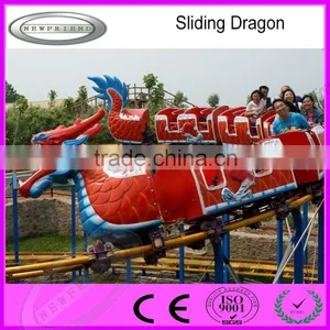 Amusement Park Rides Kids Game Playground Sliding Dragon Small Roller Coaster for Sale thumbnail-2