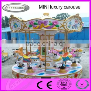 New Product Mini Merry go Round for Sale Merry go Round Amusement Park Ride thumbnail-2