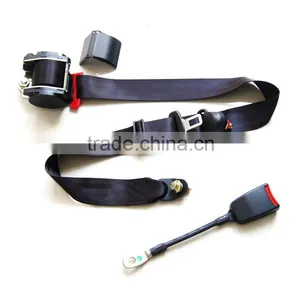 Aftermarket 3 Point Retractable Lap Seat Belts E4 Certificate, 3 Point Retractable Lap / Shoulder Seat Belts thumbnail-1