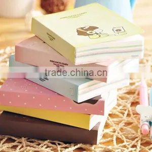 Custom Korean Style Mini Notebook Thick Journey Diary Book thumbnail-1