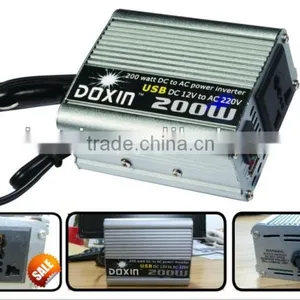 DOXIN Solar 12v to 220v 50/60Hz 200w Modified Sine Wave Inverter/dc ac Inverter/200w Power Inverter/car Inverter thumbnail-2