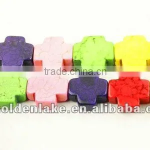 Gemstone Synthetic Turquoise Beads thumbnail-1