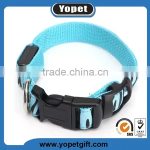 High Quality Wholesale Customized Christmas Flashing Led Dog Collar,led Nylon Pet Dog Collars thumbnail-2