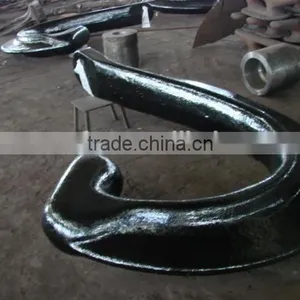 Single Claw Boat Anchor , Cast Iron Type J Hook thumbnail-2