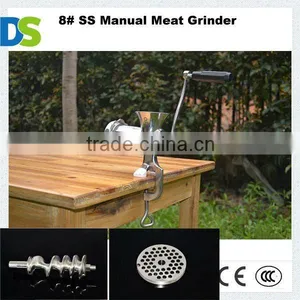 8# Stainless Steel Hand Meat Grinder thumbnail-1
