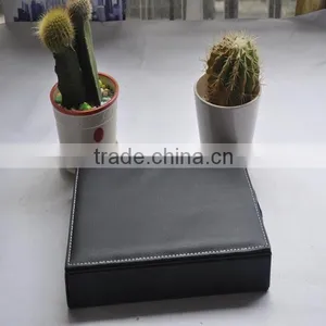 Custom Made pu Leather Jewelry Box With Thread pu Leather Finishing thumbnail-3