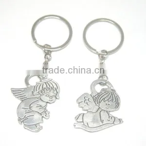 2015 Couple Love Keychains For Lovers Zinc Alloy Angel Keychain ,Zinc Alloy Angel Keychain thumbnail-1