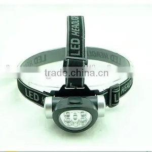 Waterproof Outdoor Camping 3*aaa Battery 5 Led Headlamp /Night Light / Fishing Headlamp / Outdoor Camping Headlamps thumbnail-1