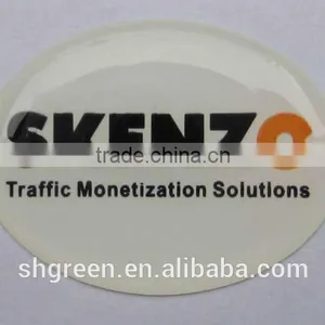 Transparent Epoxy Resin Domed Sticker for Vehicle thumbnail-1
