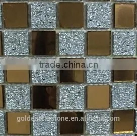 Glass Mosaic Mirror Vase (crystal Glass) thumbnail-2