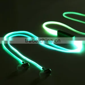 Glowing Headset for Smartphone Headphones LED Lighting Headset Wholesale China Earphone and Headset thumbnail-1