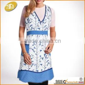 Polyester and Cotton Printed Vintage Aprons Wholesale thumbnail-1