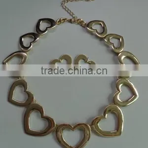 Fashion Charm Heart Short Necklace thumbnail-1