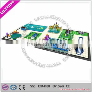 New Design Inflatable Water Park for City Centre/ Inflatable Amusement Park/steel Pools thumbnail-1