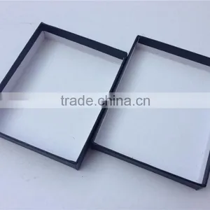 Black Cardboard Gift Package Hard Gift Paper Box thumbnail-6