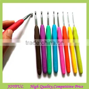 Custom TPR Crochet Hooks Set Aluminum Crochet Hook thumbnail-1