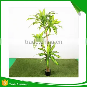 Real Touch Artificial Brazil Dracaena Decorative Silk Plant in Pot thumbnail-4