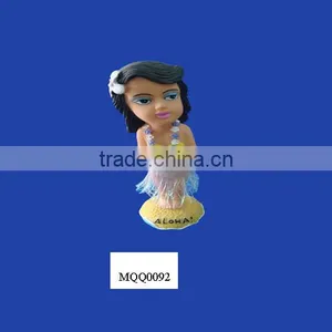 Latest Design Dancing Custom Hula Girl Figurine thumbnail-1