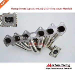 Mertop Race T4 Turbocharger Manifold For Toyota Supra JZA80 2JZ GTE 2JZDET 93-98 (Fits: Supra) thumbnail-3