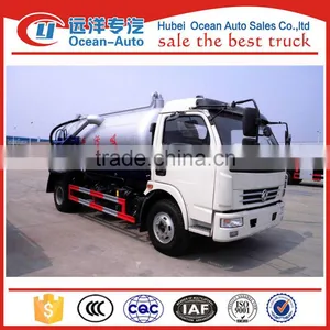 LHD ro RHD 6000l Sewag Vacuum Tank Truck for Sale thumbnail-1