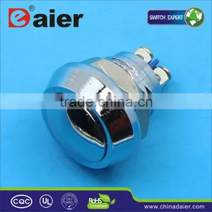 12mm Momentary Screw Terminals Metal Push Button Switch thumbnail-1