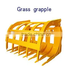 Yineng YN966G Wheel Loader With Grass Grapple thumbnail-2