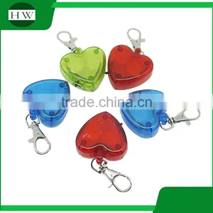 Wholesale Customized Plastic Heart Shape Led Bike Light thumbnail-1