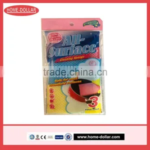 Kitchen Cleaning Sponge Scrubber/kitchen Cleaning Sponge With Net thumbnail-1