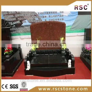 Polished Granite Tombstone Slabs With Cheap Price thumbnail-1