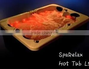 3 Persons Outdoor Acrylic Whirlpools Spa Hot Tub thumbnail-1
