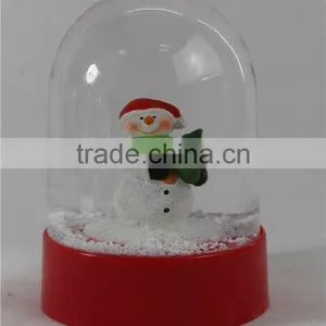Acrylic Snowman Snow Globe for Gifts Decoration thumbnail-1