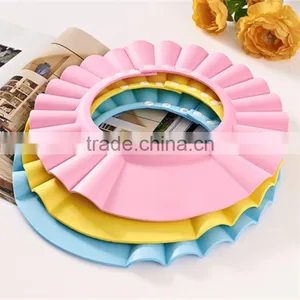 J161 Useful Home Safty Baby Baby Bath Hat thumbnail-1