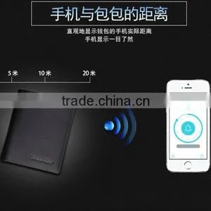 Newest Arrive Smart GPS Anti-Lost Wallets Intelligent Bluetooth Connect App GPS Anti Theft Purse thumbnail-5