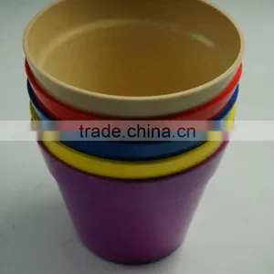 Chinese Factory Bamboo Fiber Dinner Plates With Best Desgin thumbnail-3
