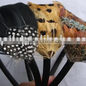 Peacock Feather Hairband Headband thumbnail-1