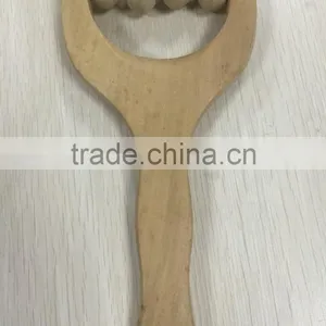 Wooden Massage Device Tricycle Roller Massage Device Solid Wood Massage Hammer thumbnail-1