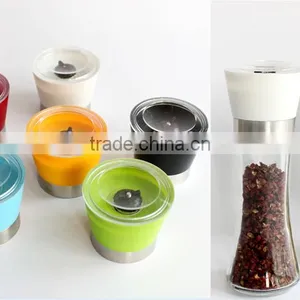 Glass Salt and Pepper Mills Black Pepper Grinder thumbnail-2