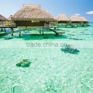 Wonderful PVC Material Synthetic Thatch Roof, Good Quality Synthetic Thatch Roof , thumbnail-1