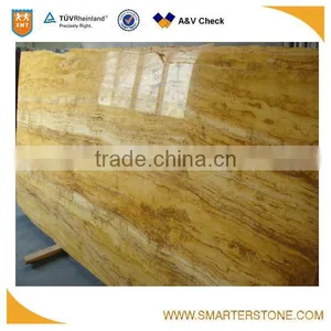 Lemon Yellow Travertine Slabs for Walling and Flooring thumbnail-1