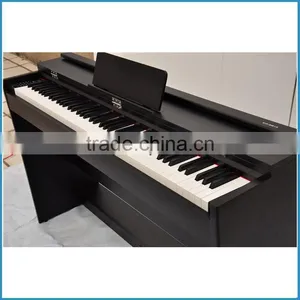 Black Color 88 Key Digital Piano With Filp Cover, Standard Hammer Action Keyboard Electric Piano, Electronic Keyboard Piano thumbnail-1