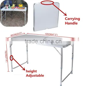 450111 New 120cm Folding Table Portable Outdoor Picnic Party Dining Camp Table thumbnail-4