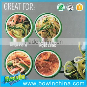 2016 Hot Sale New Design Green Spiral Slicer for Ktichen as Seen on tv thumbnail-3