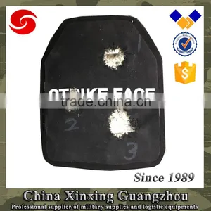 PE Anti Bullet Ceramic Plate Jacket Vest Armor Plate for Front Back Side thumbnail-1